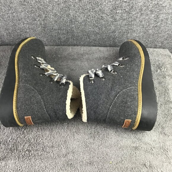 Dr. Scholl's Women's So Comfy Waterprooof Wedge Boot Bootie Charcoal Sz 8M - Picture 5 of 10